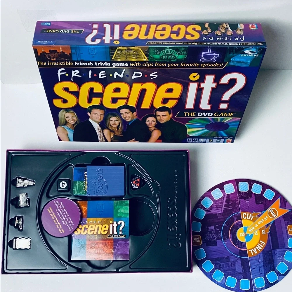 Friends Scene It? 2005 DVD Board Game - Picture 3 of 5